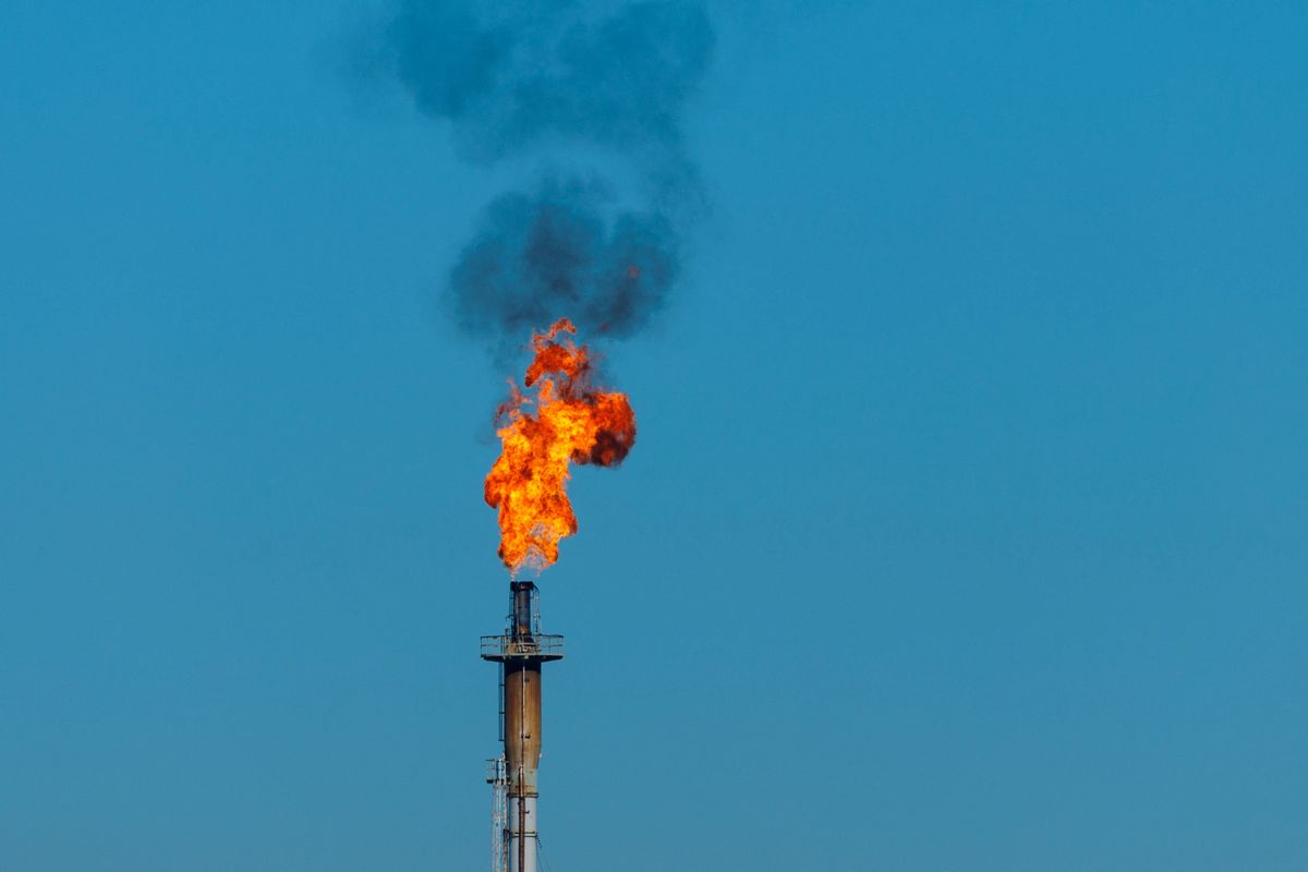 FILE PHOTO: Phillips 66 Los Angeles Refinery flares off gas