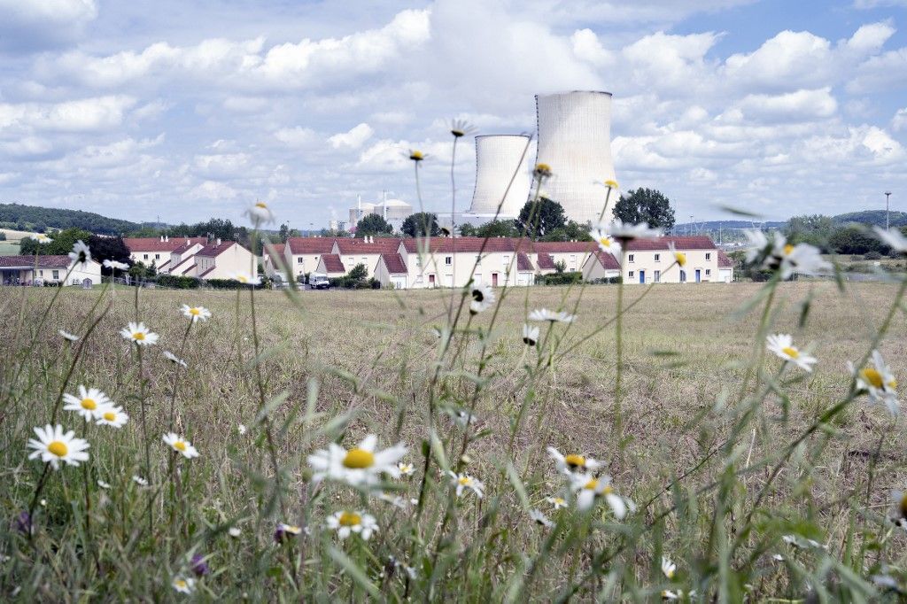 FRANCE-CIVAUX-NUCLEAR-PLANT-HOUSING-DAISIES