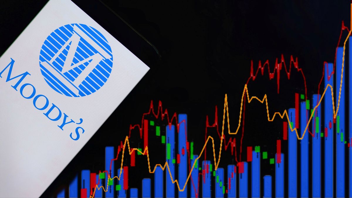 hitelminősítői,Jakarta,-,March,16,2023:,Moody's,Corporation,Logo,With,Stock,Market