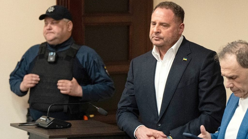 Court hearing on preventive measure for Andriy Yermak in Kyiv andrij jermak ukrán