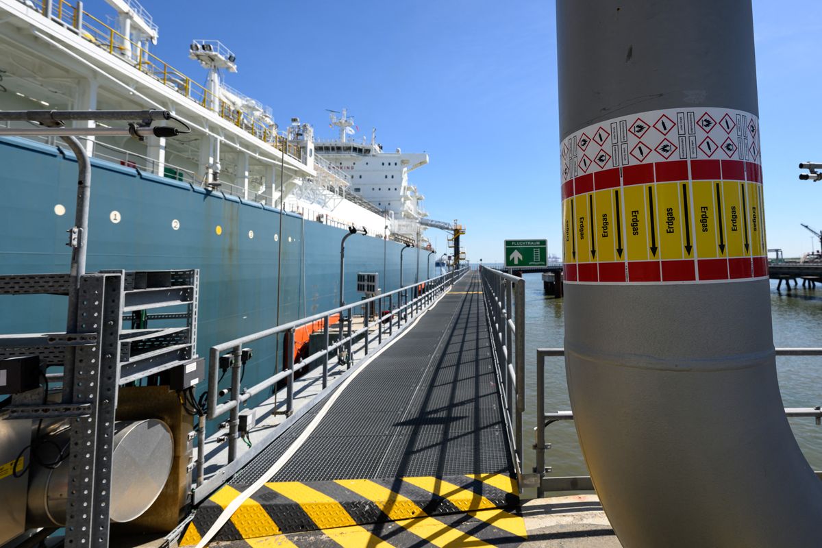 LNG terminal in Wilhemshaven