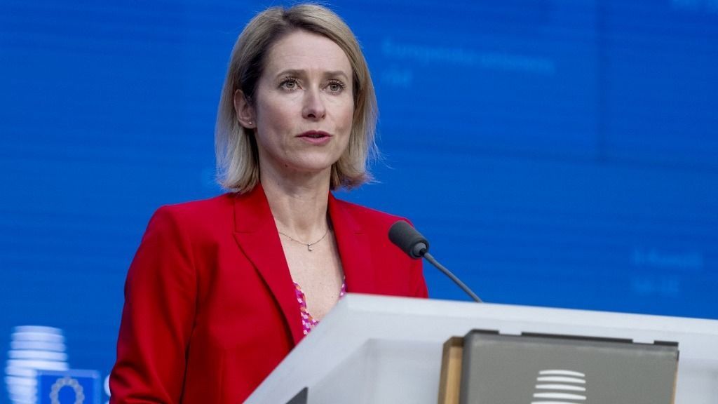 Kaja Kallas, az Európai Unió külügyi és biztonságpolitikai főképviselője
Európai Unió, EU, Észtország
orosz-ukrán háború, Ukrajna, hitel