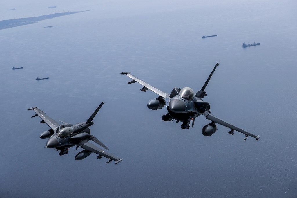EFES-2026 Exercise in Turkiye's Canakkale Román F-16-os vadászgép lőtt le drónt Észtország felett