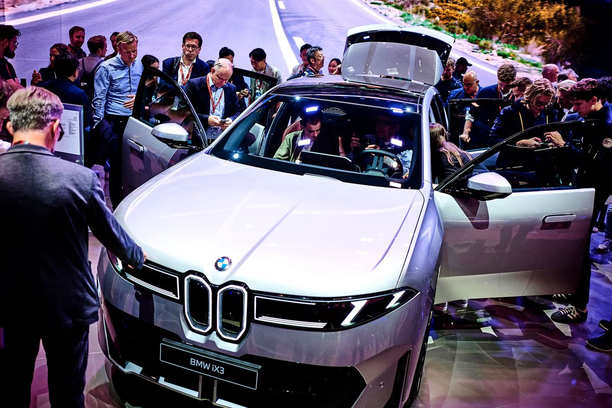BMW EV európai autó