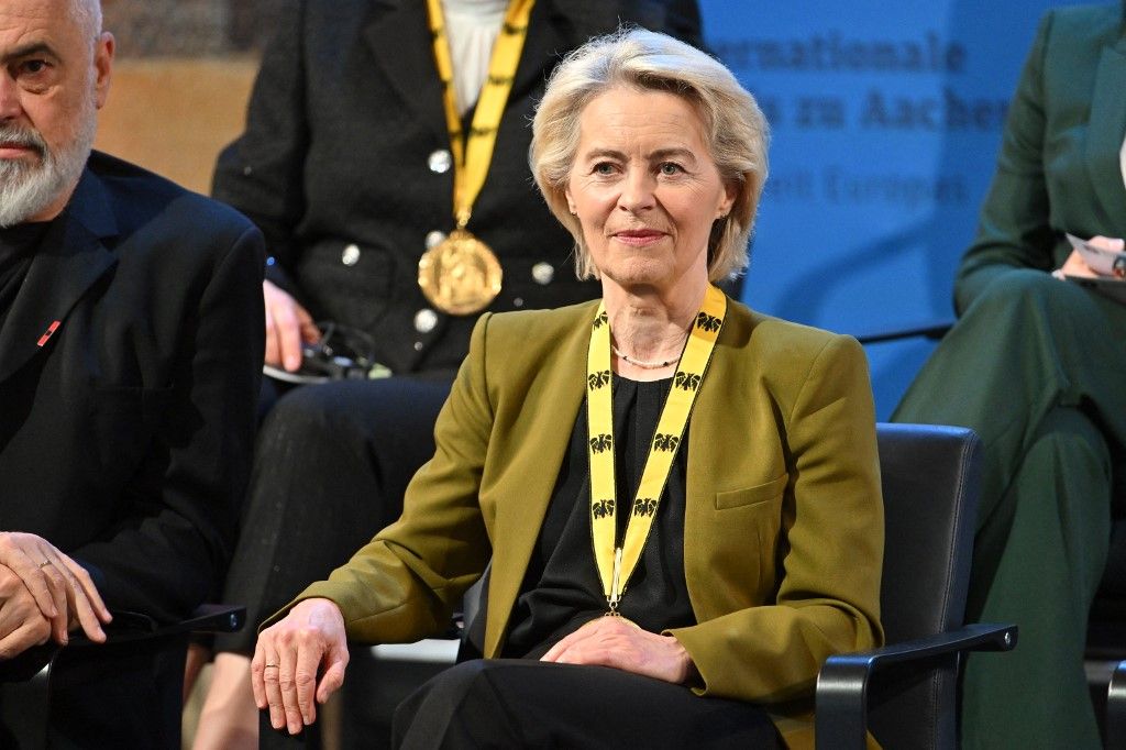 Charlemagne Prize 2026 - Award ceremony Olaszország visszalép az EU 150 milliárd eurós SAFE védelmi programjától