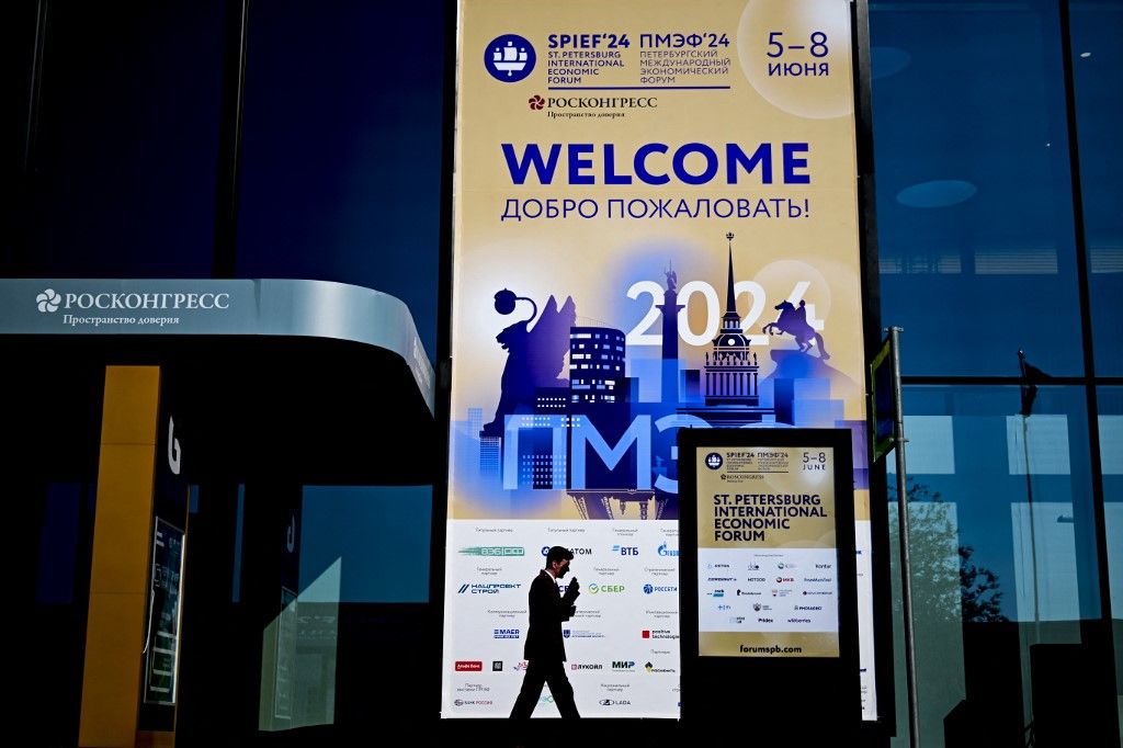 St. Petersburg International Economic Forum in Russia