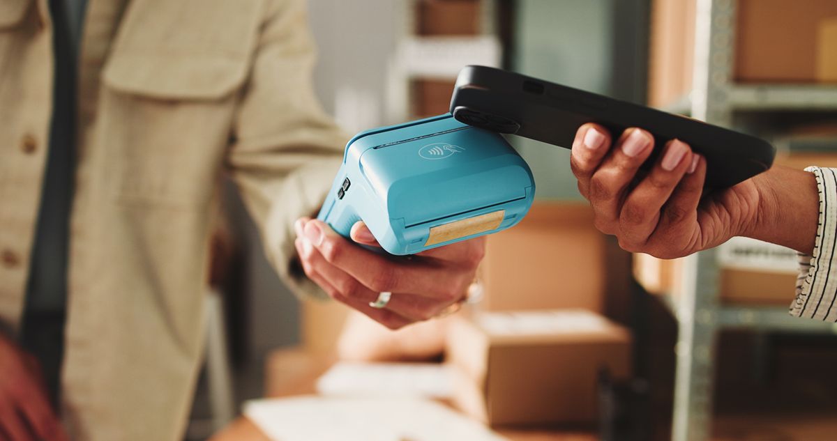 Ecommerce,,Hands,And,Phone,With,Pos,Machine,For,Transaction,,Fintech