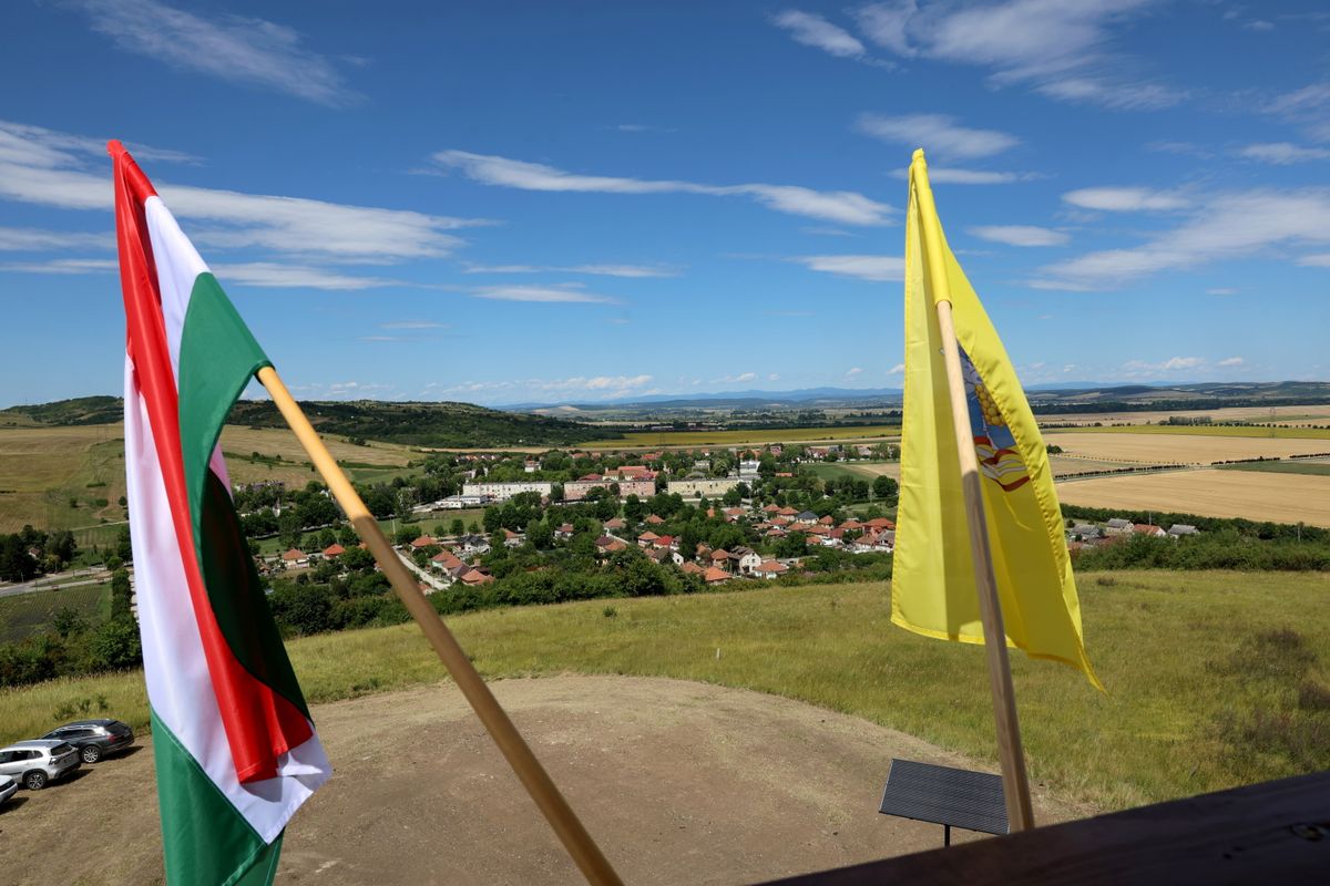 Vármegye, Magyarotszág, zászló
