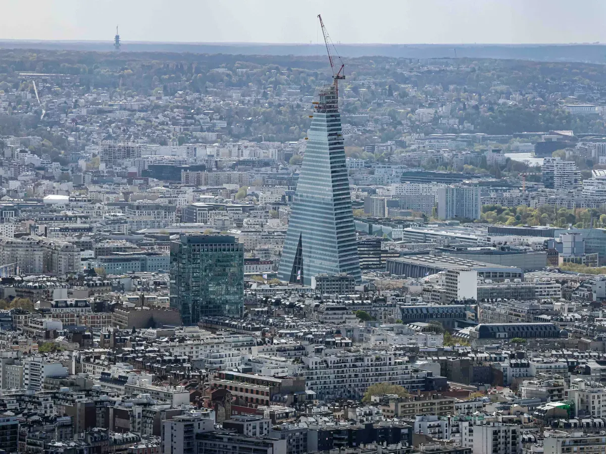 A Triangle lehet az utolsó felhőkarcoló Párizsban Fotó: AFP