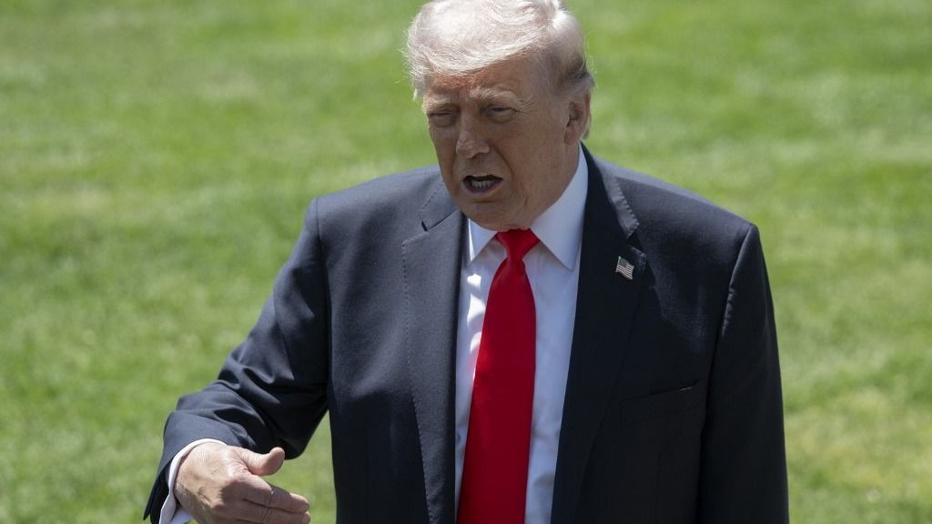 US President Donald Trump Trump amerika departs White House for visit to Florida