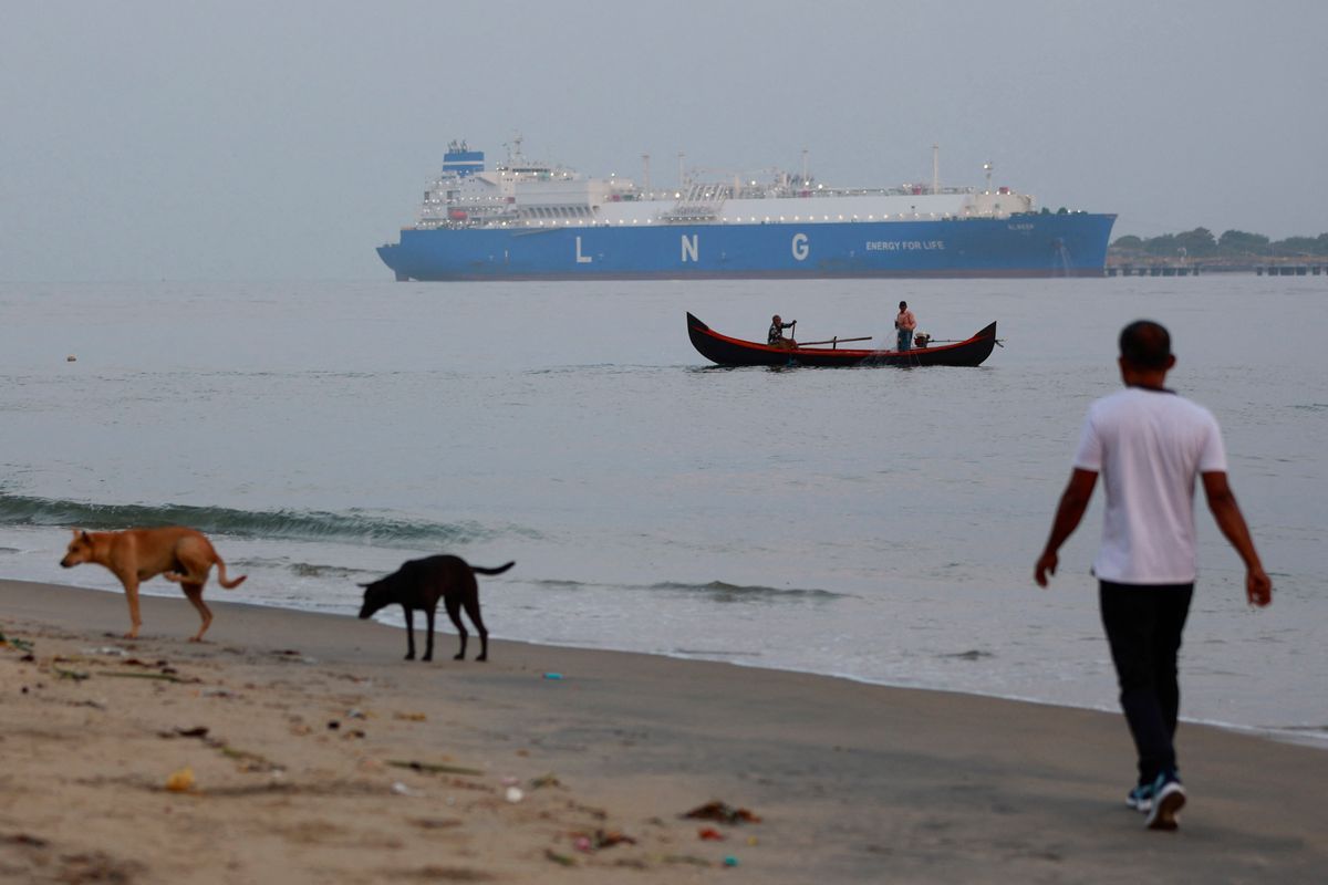 LNG Tanker Al Reef In Kochi