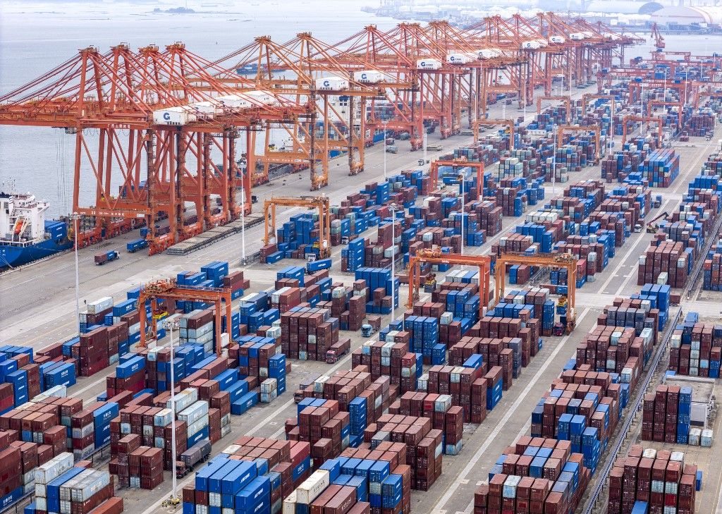 Qinzhou Port Container Yard