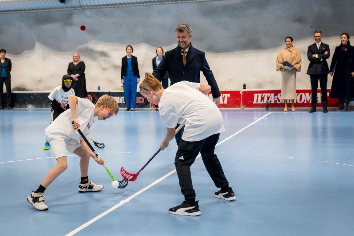The Danish royal couple on a state visit to Finland