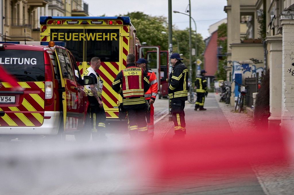 Suspicious object in Potsdam apartment building Gyanús tárgy miatt evakuálták Potsdam belvárosának egy részét