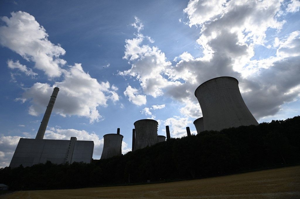 RWE Neurath lignite-fired power plant.