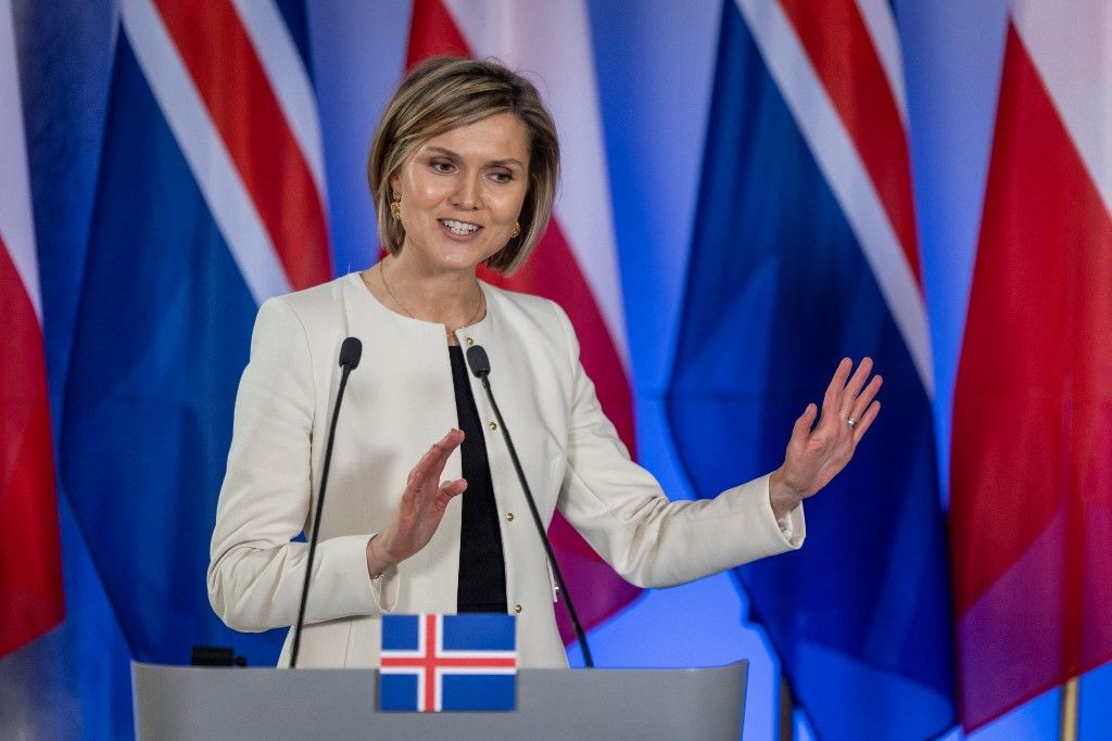 Izland Kristrún Frostadóttir miniszterelnök