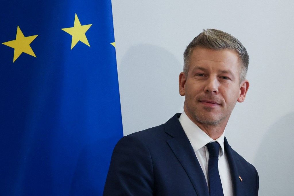 Hungary Prime Minister Peter Magyar In Poland Magyar Péter Brüsszelbe utazik: a befagyasztott uniós pénzek felszabadítása a tét