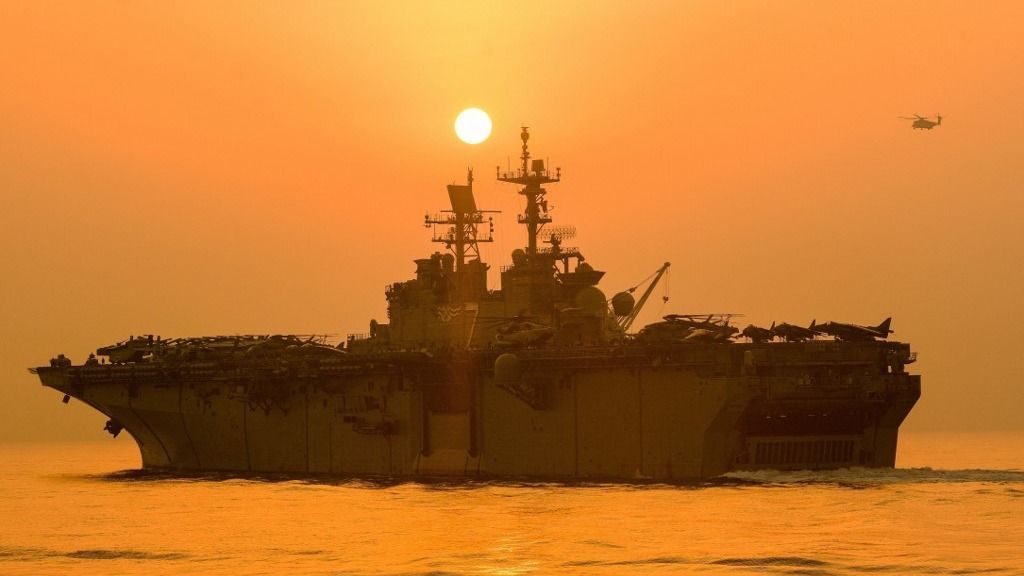 iráni háború amerikai hadihajó h olaj hormuz ormuzi-szoros