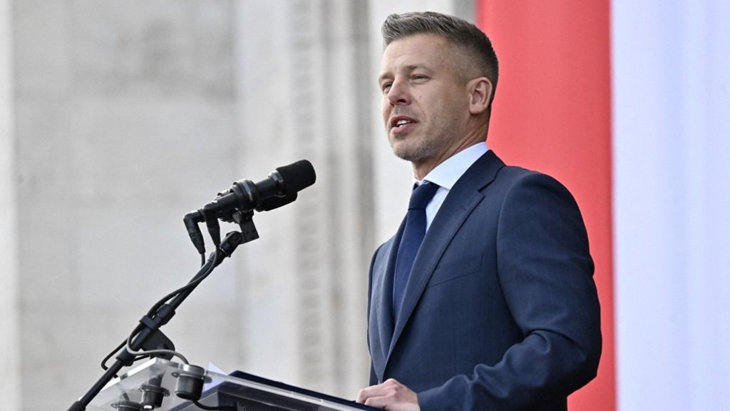 Peter Magyar Inaugurated As T magyar péter he Prime Minister Of Hungary After Winning The Hungarian Election