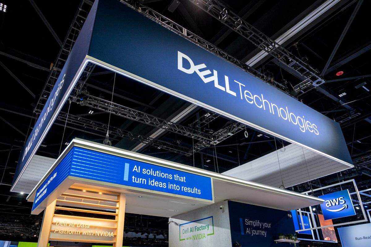 The Exhibition Floor At The Nvidia GTC Conference Dell