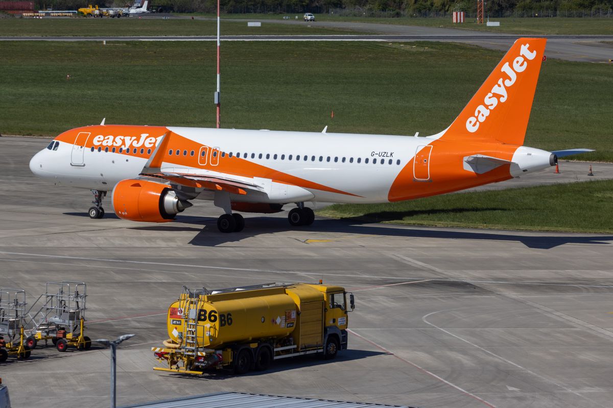 Jet Fuel Supply At London Southend Airport EasyJet