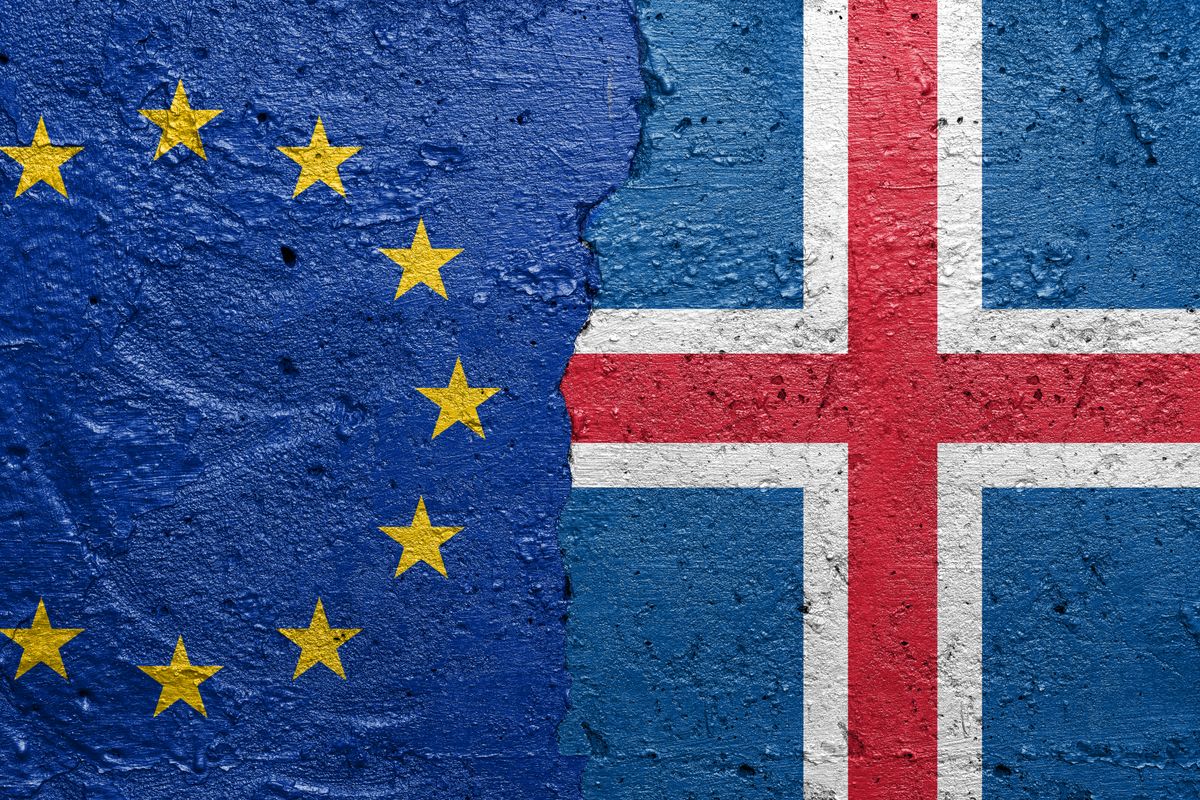 Izland, euró
Európai Unió
izlandi korona