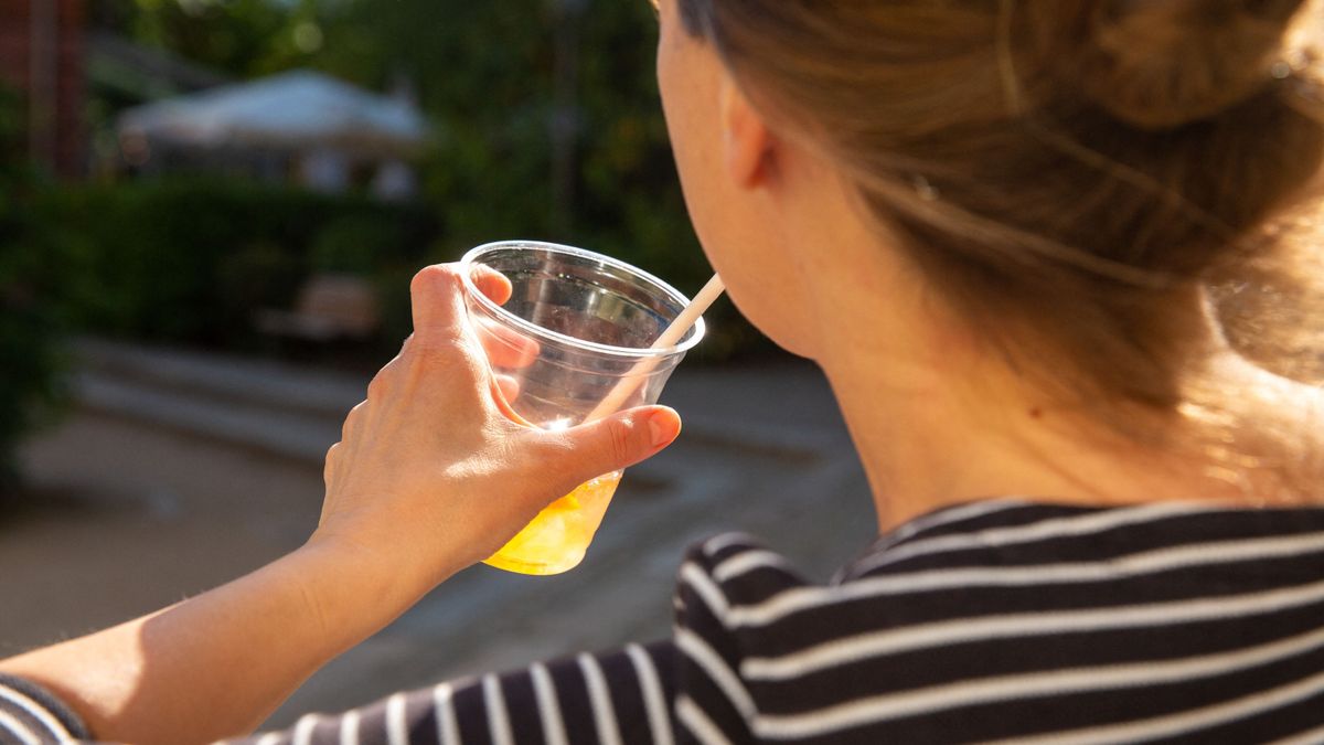 Drink in the sun műanyag pohár