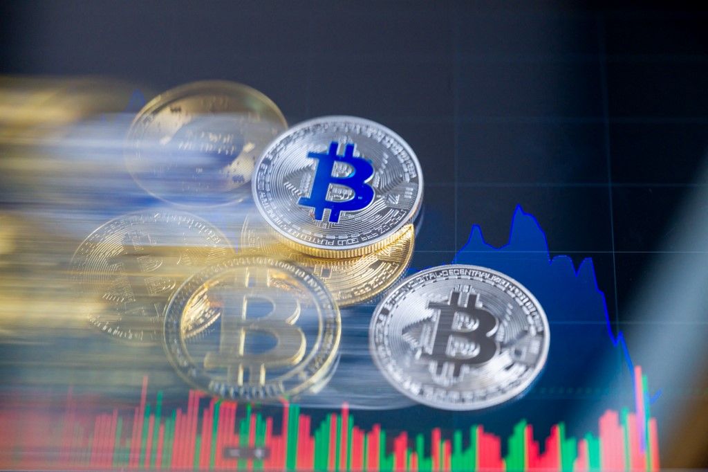 kriptoeszköz-piac Trump Meme Coin - Cryptocurrency Market - Photo Illustration