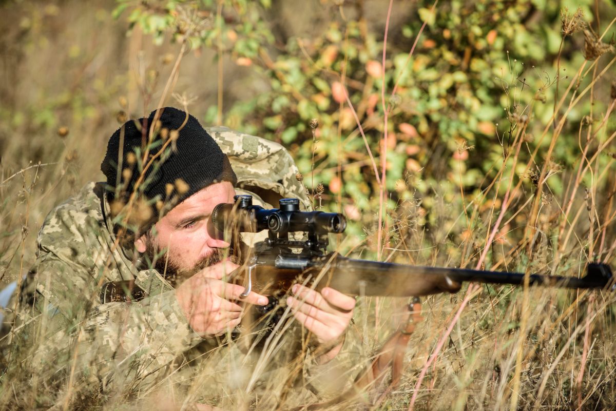 Bearded,Man,Hunter.,Military,Uniform,Fashion.,Army,Forces.,Camouflage.,Hunting
