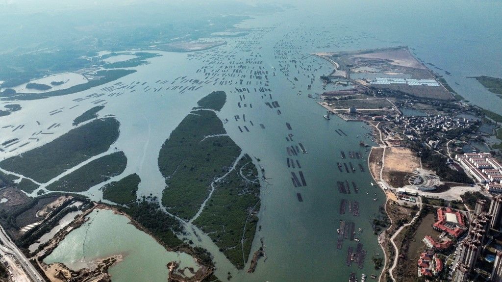 (EnchantingGuangxi) CHINA-GUANGXI-QINZHOU-MAOWEI SEA-WINTER SCENERY (CN)