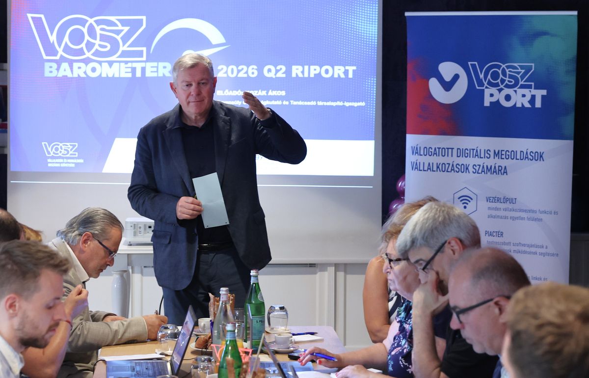 Kozák Ákos VOSZ vállalkozás