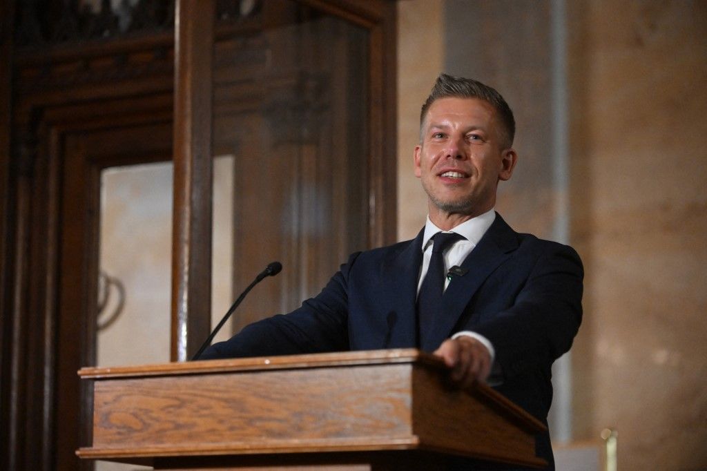 Hungarian PM Holds A Press Conference After Lawmakers Approved The 17th Constitutional Amendment Magyar Péter ukrajna