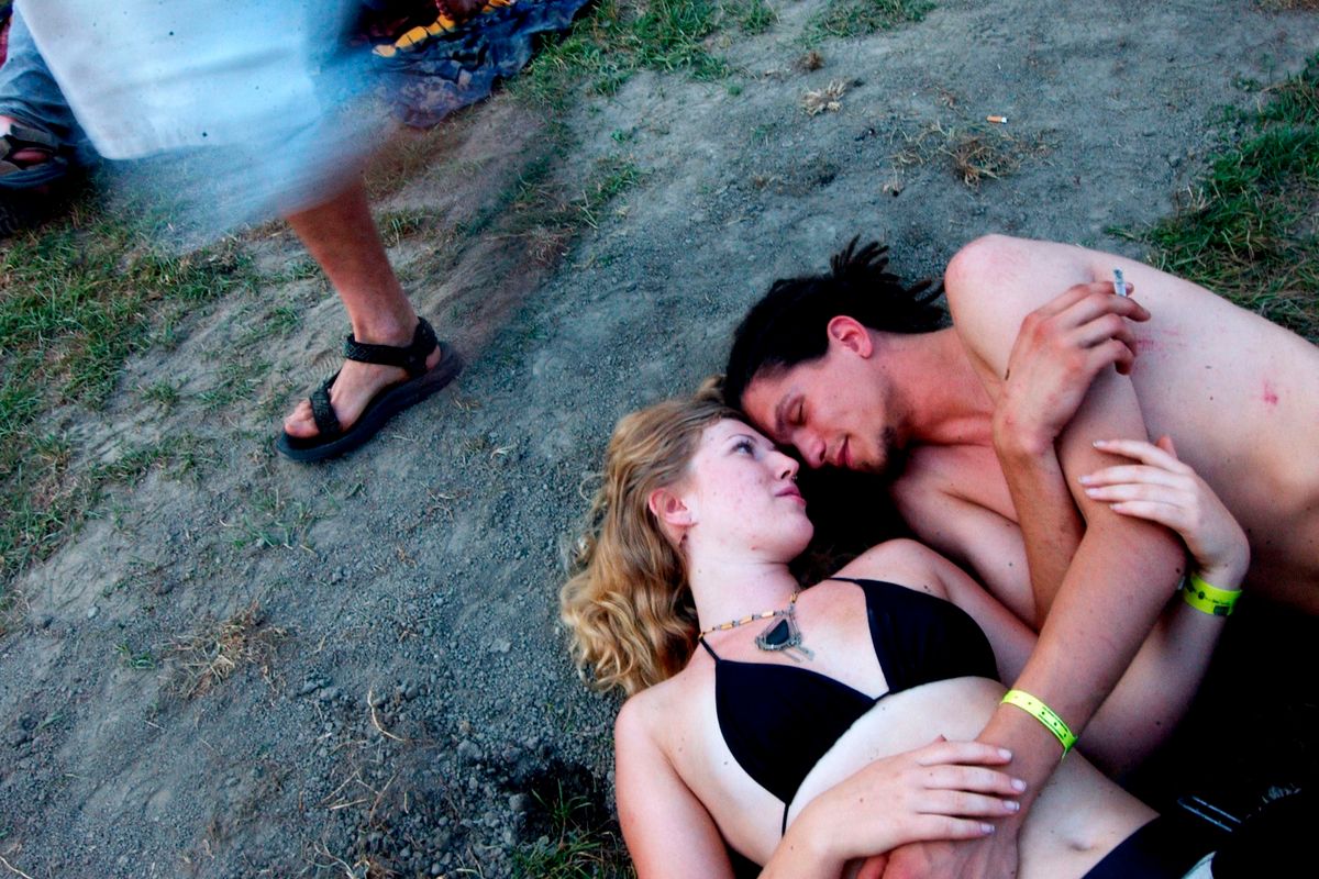 Sziget Music Festival on Obudai Island in Budapest