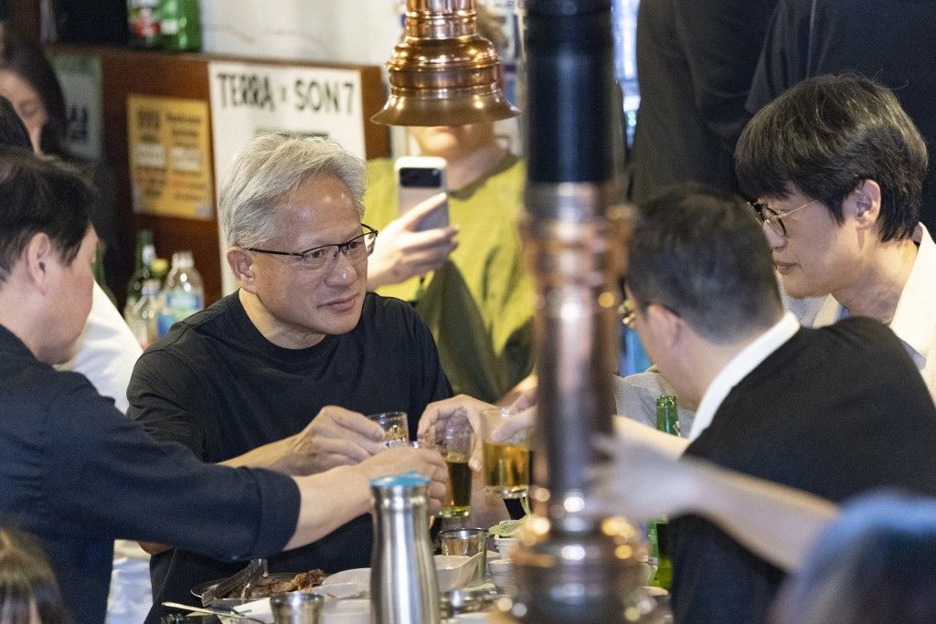 NVIDIA CEO Jensen Huang Meets Korean Tech Leaders At Seoul Dinner Gathering