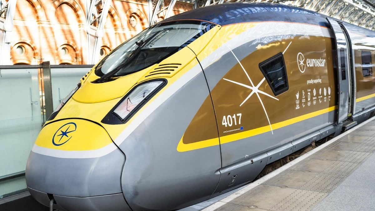 vonat, Eurostar vasút
