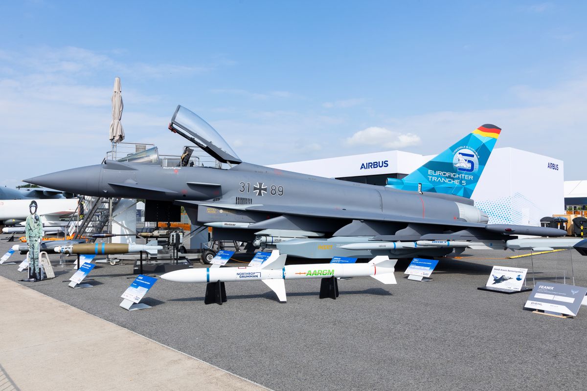 A Eurofighter Typhoon Tranche 5