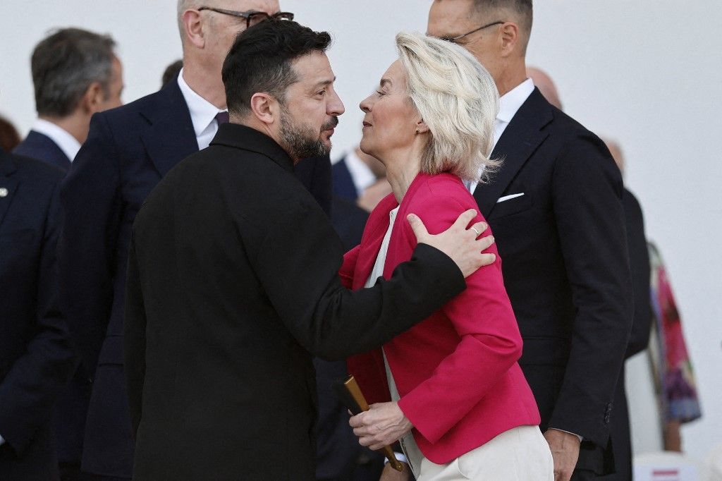uniós orosz szankciók Zelenszkij von der Leyen