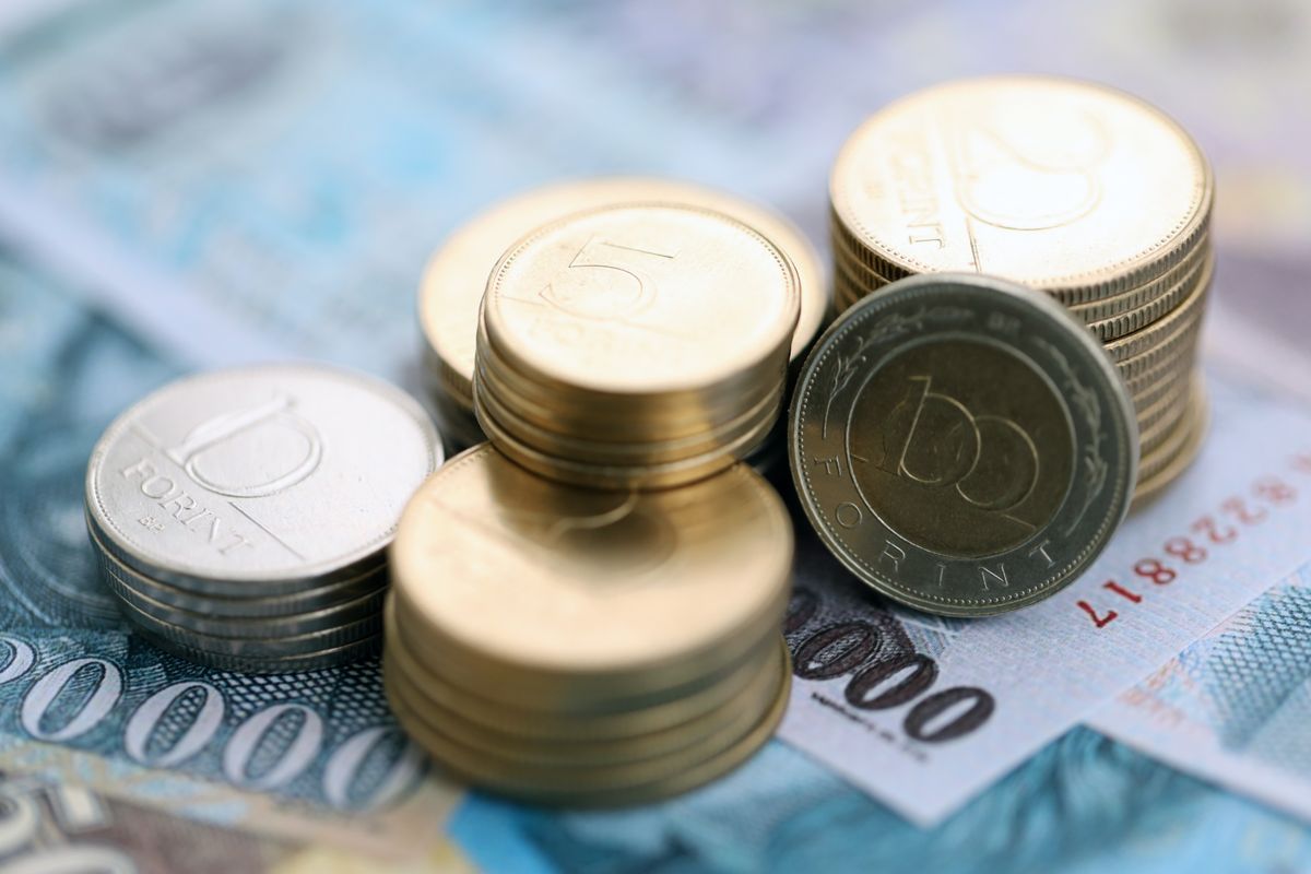 forint, euró, dollár, tőzsde