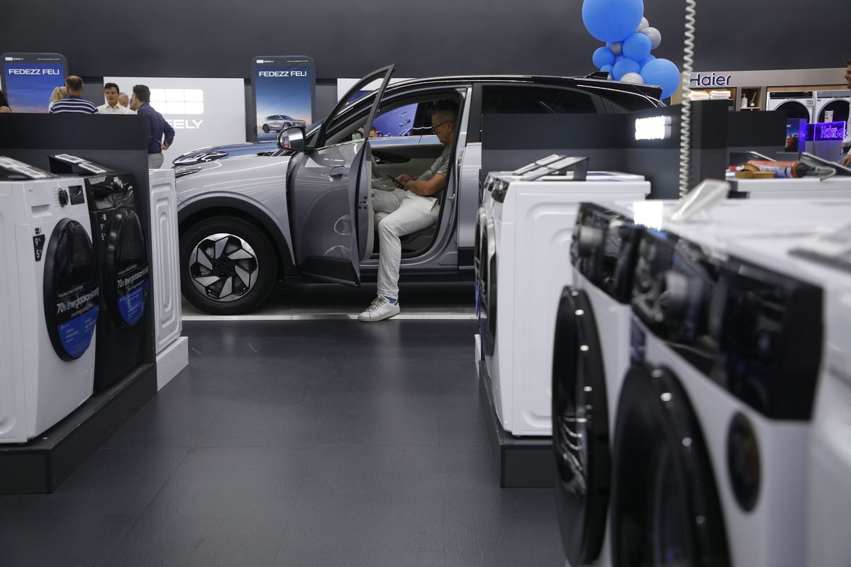 MediaMarkt Geely autó mosógép