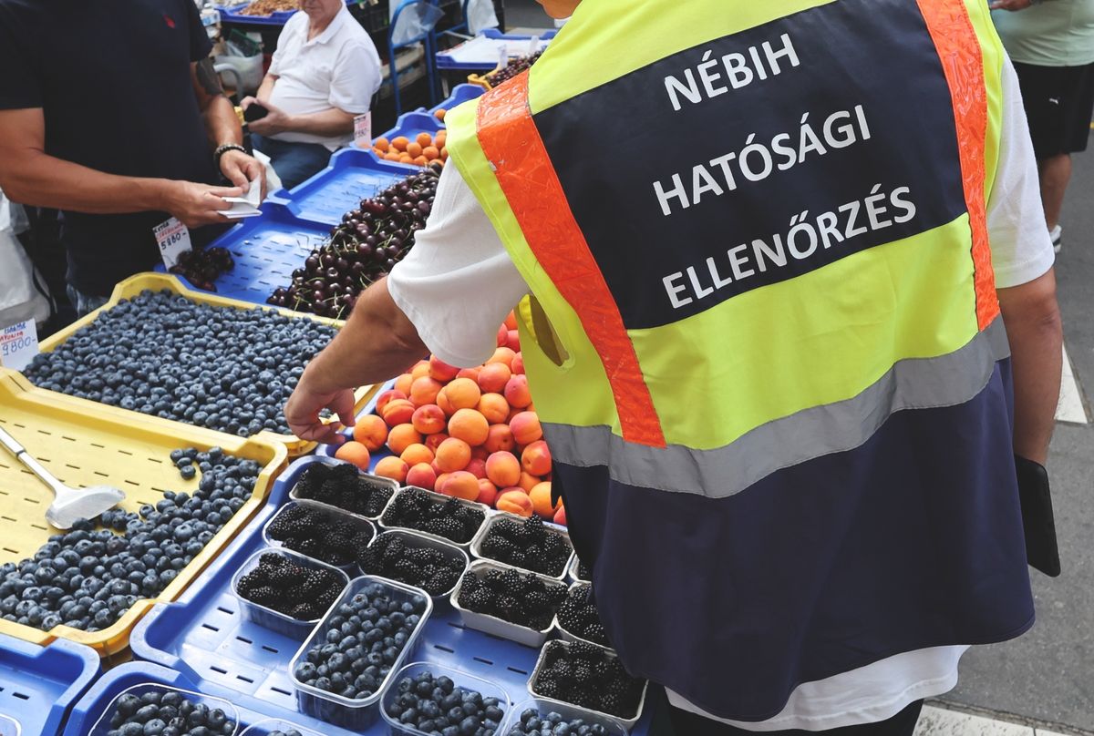 Nébih, ellenőrzés, élelmiszer, növényvédőszer-maradék,