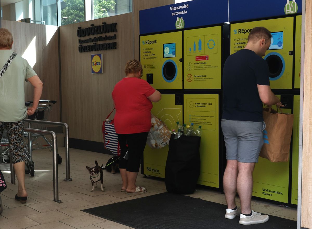 Több mint két éve működik a palackvisszaváltási rendszer Magyarországon