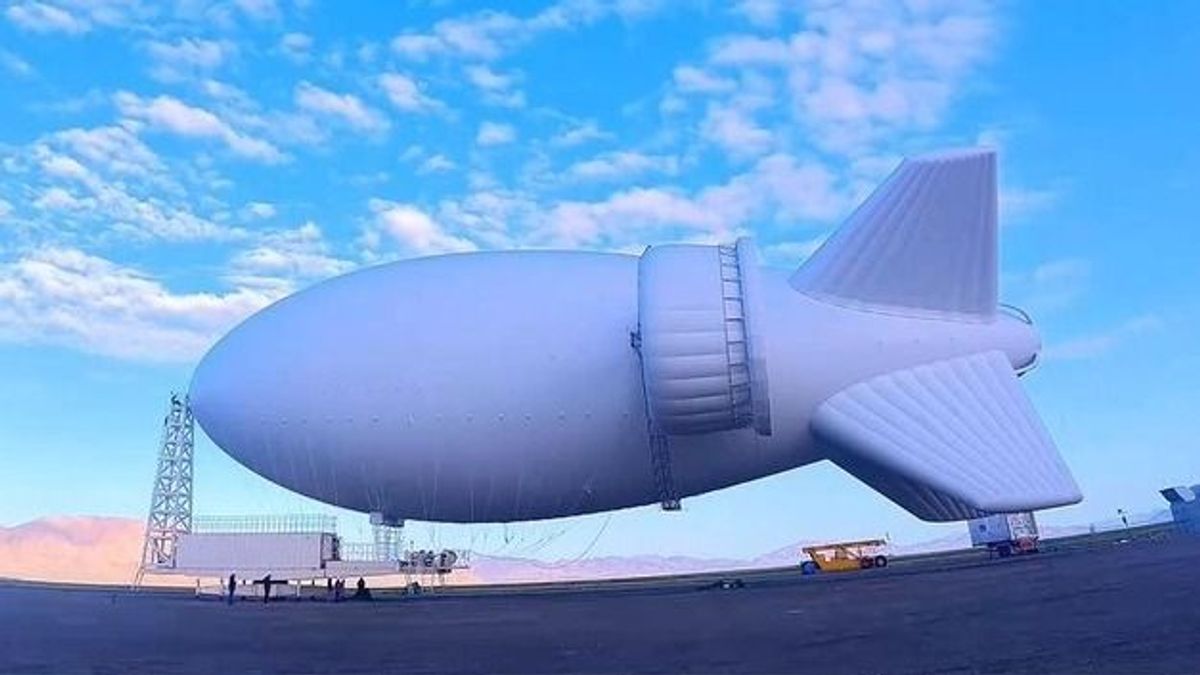 Kína a jövőbe repült: az égben lebeg az új szélerőmű, akkora a turbina, mint egy utasszállító repülőgép