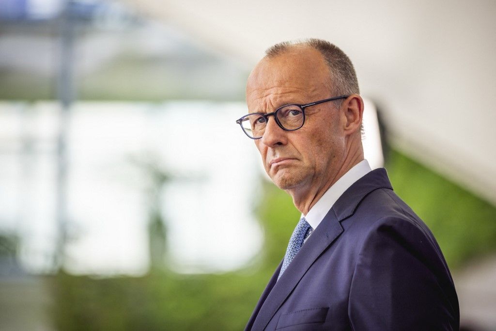 Friedrich Merz német kancellár 
