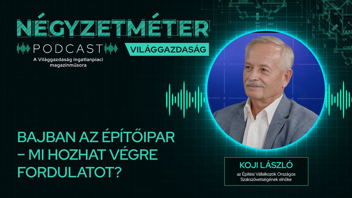 Bajban az építőipar – mi hozhat végre fordulatot? 