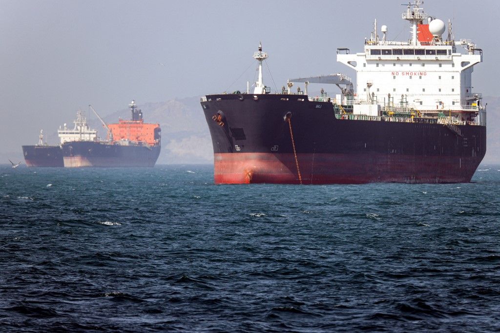 olajár Hormuzi-szoros tanker