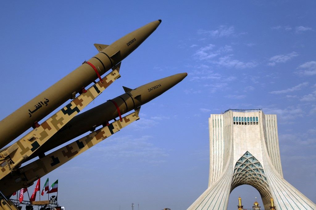 Irán Teherán iráni háború