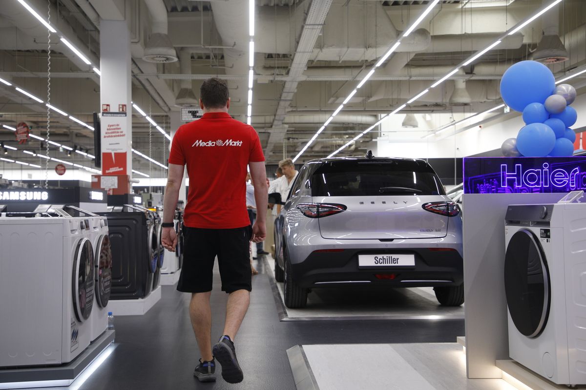 MediaMarkt Geely autó mosógép