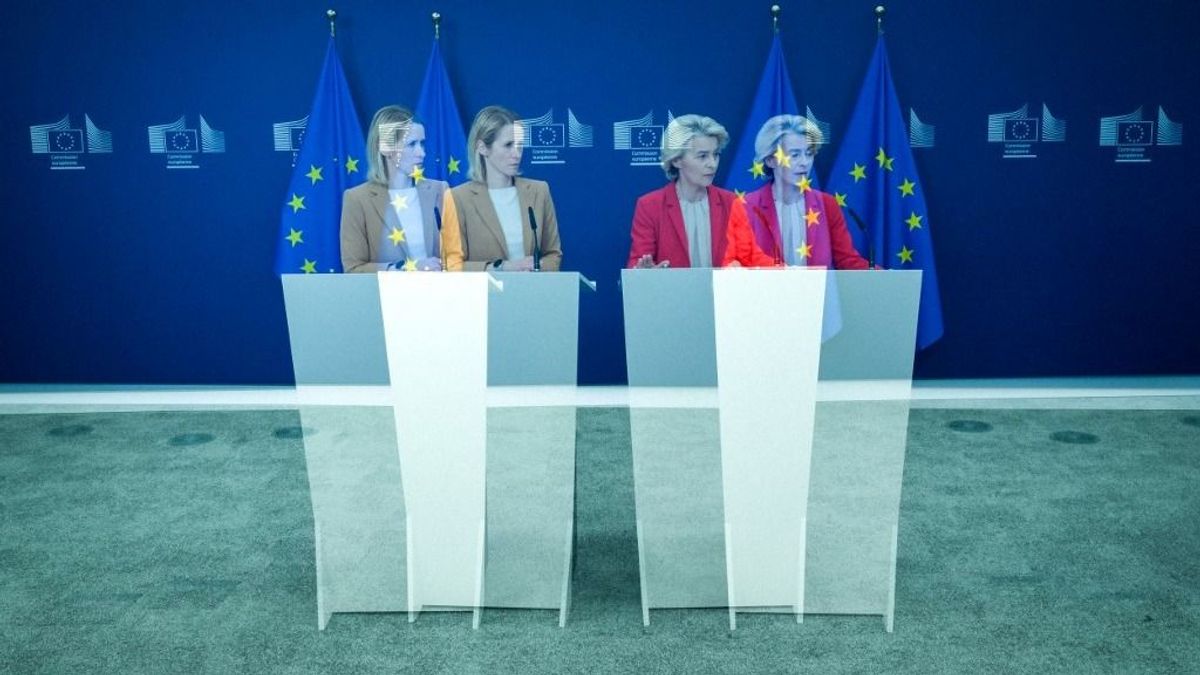 Ursula von der Leyen nevetve nézi: összecsapott Európa két legerősebb asszonya, egyik ellenfele üti a másikat – Meloni fellázadt Kallas ellen, megfúrta nagy tervét 