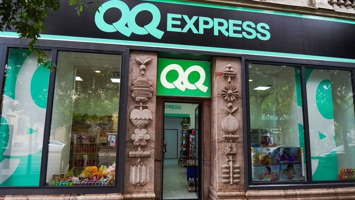 A QQ Express egyik budapesti üzlete