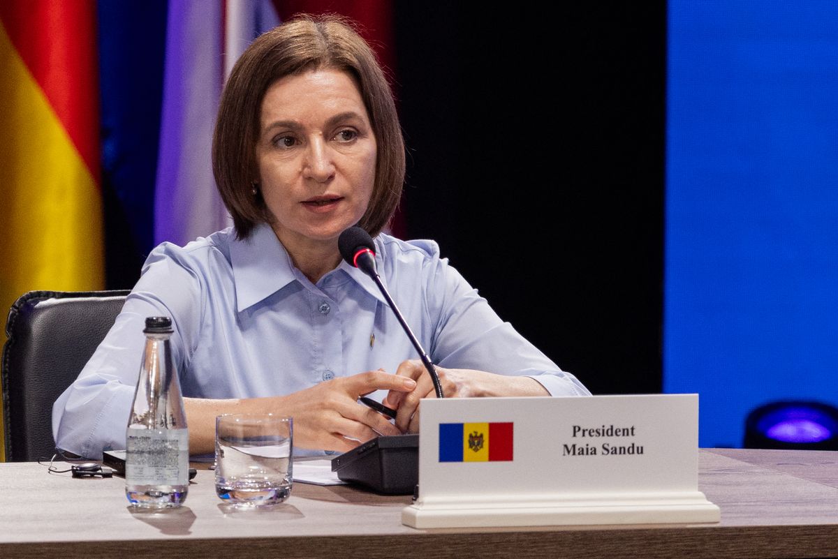 Maia Sandu moldáv elnök Moldova
orosz-ukrán háború Ukrajna